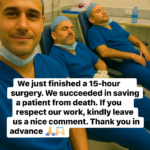 Lady wires enamel colanders with hanging bulbs. You’ll rethink cookware forever