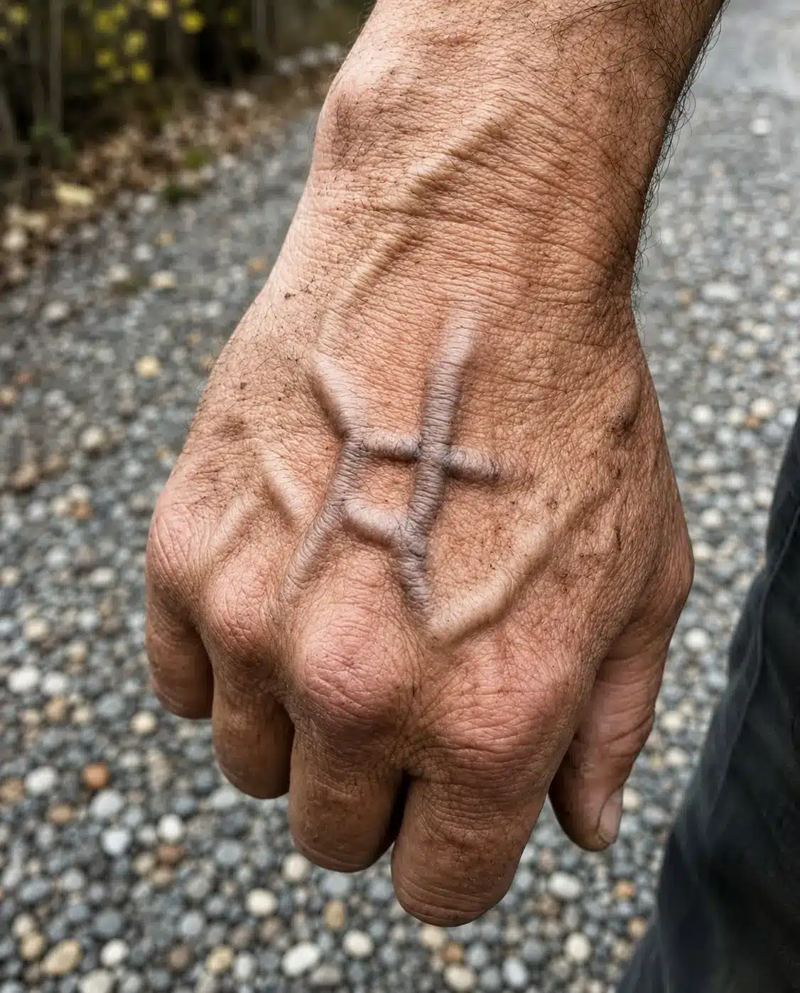 What does it mean to have visible veins on the body?